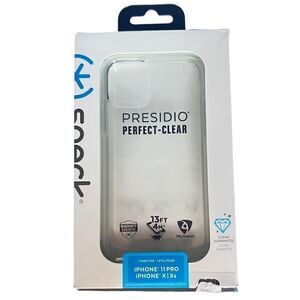 Speck Presidio Perfect Clear I Phone Case for 11 Pro / X / XS